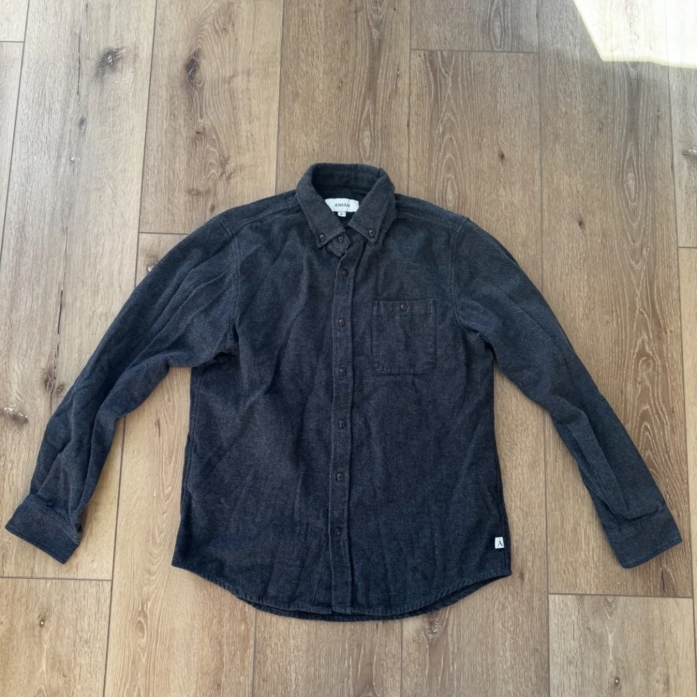 Anián Studio Shirt Men's L - Greystone - Picture 1 of 6